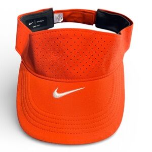 Nike AEROBILL SL (DH2411) Visor Hat Orange New Without Tags